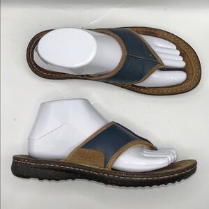 UGG Women's Sheepskin Leather Thong Sandal size 7